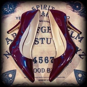 SALE‼️ NWOT NINE WEST WINE POINTED TOE PUMPS